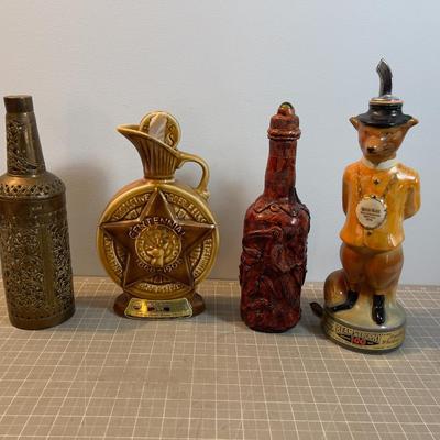 (4) Liquor Decanters Collectors