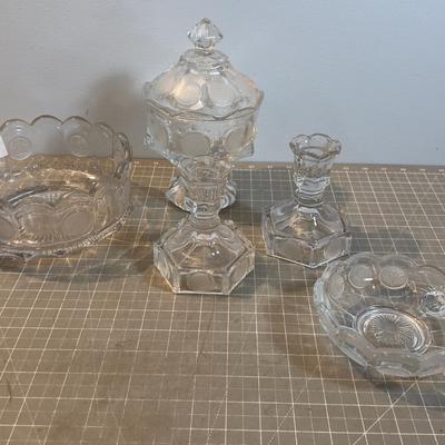 Coin Glass - 5 Pieces. WOW! 