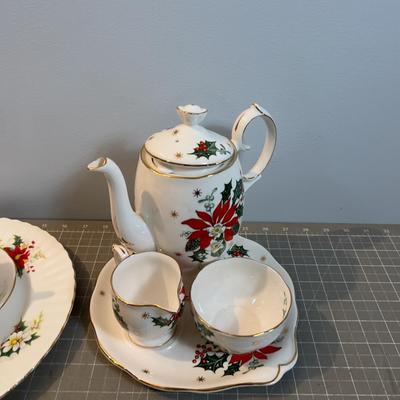 Fine Bone China by Queen Ann Pattern NOEL 