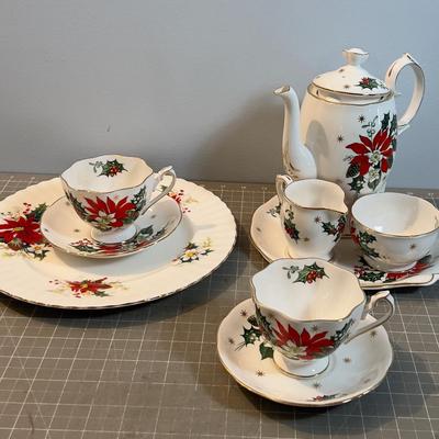 Fine Bone China by Queen Ann Pattern NOEL 