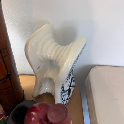 Large Selection of Asian Pottery / Ceramics, figurines and plate