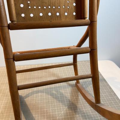 Amazing Childs Rocking Chair Frame. Ready for Restoration. 