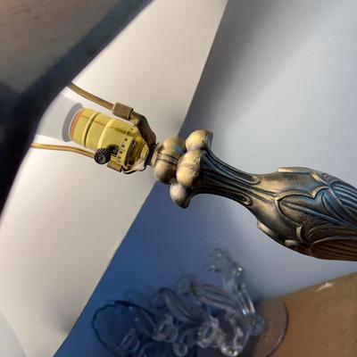 2 Broze Bases Table Lamps. 