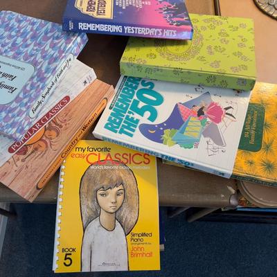 Collection of Song Books. 8 