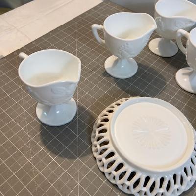 Milk Glass Collection 