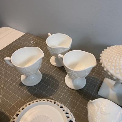 Milk Glass Collection 