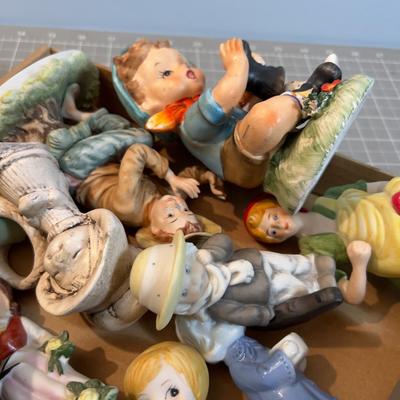 Huge Tray of Japanese Figurines from 60's & 70's 
