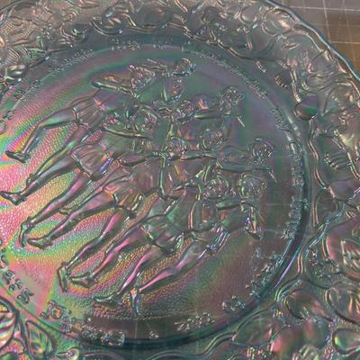 AMAZING 12 Days of Christmas GLASS PLATES 
