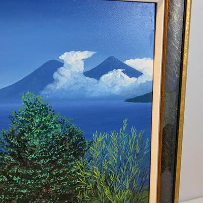 Acrylic on Canvas Myan Boy 