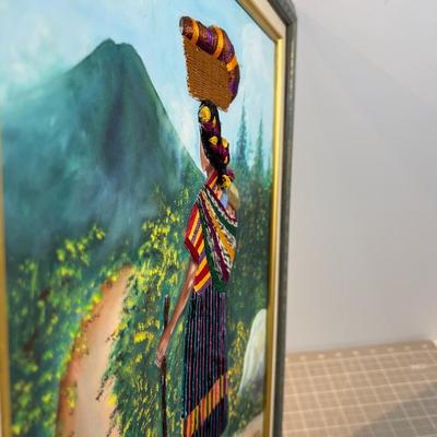 Guatemalan Mixed Media, Woman with Child