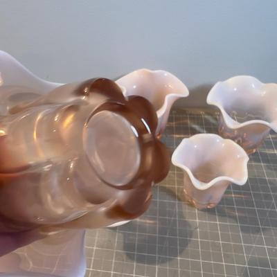 Duncan Miller Canterbury Pink Opalescent (7) Pieces