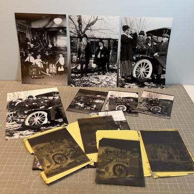 Photos WITH GLASS PLATE Negatives OMG!