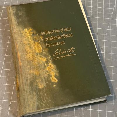 The Mormon Doctrine of Deity Dated 1903 