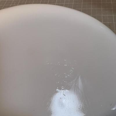 Fire King Casserole & Glass Painted Jar