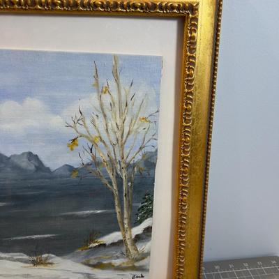 Original Acrylic on Board Dated 2003 By Fern Banks 