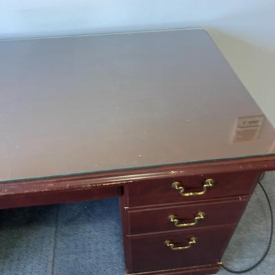 Mahogany Office Desk 