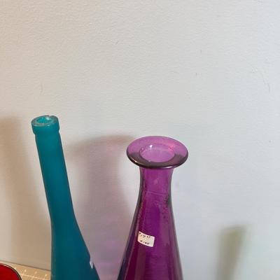 6 Pieces of Glasses Colored 