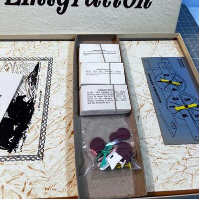 The Board Game EMIGRATION Vintage LDS Family Game