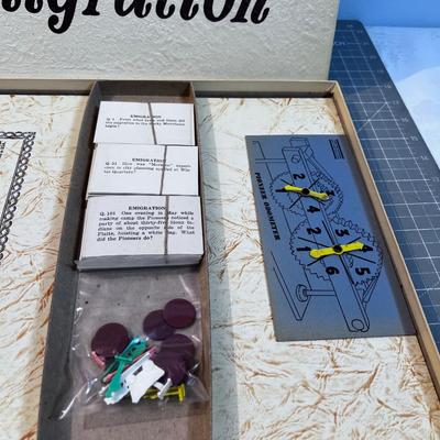 The Board Game EMIGRATION Vintage LDS Family Game