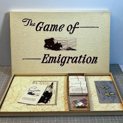 The Board Game EMIGRATION Vintage LDS Family Game