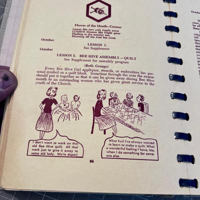 Beehive Girls Manual Dated 1956 