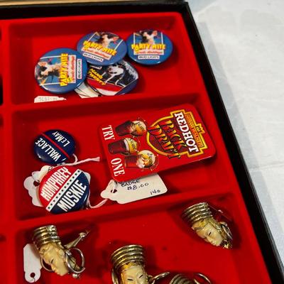 Collectibles with Glass Case - Jewelry and Nic Knack's. 