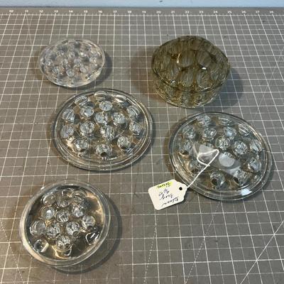 Fabulous GLASS Flower Frogs 