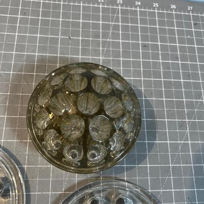 Fabulous GLASS Flower Frogs 