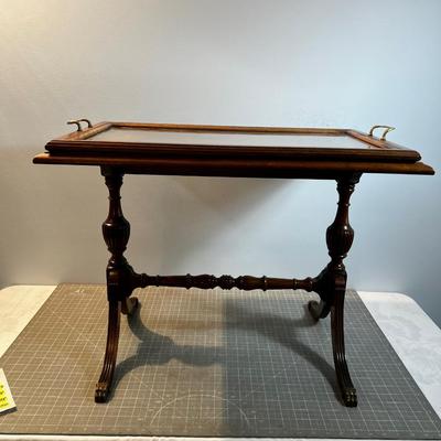 Duncan Fife Small Table with Serving Tray 
