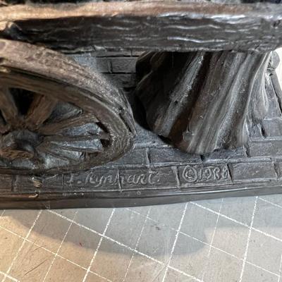 Fish Monger Resign Sculpture 