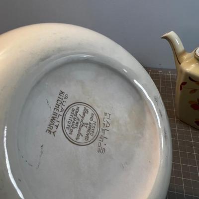 Autum Leaf Tea Pots & Ball Jug (2) 