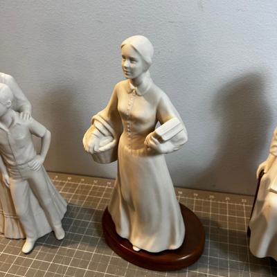 HANSEN Classic Sculptures, White Porcelain - Collectible LDS