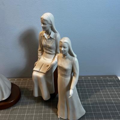 HANSEN Classic Sculptures, White Porcelain - Collectible LDS