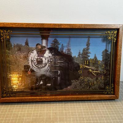 Big Train Coming, Battery Operated Clock