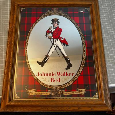 Johnny Walker Red Scotch Whiskey Circa 1970's 