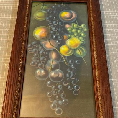 Antique Print of FRUIT, in Frame