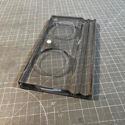 Old Glass Ink & Pen Holder- Early 1900's