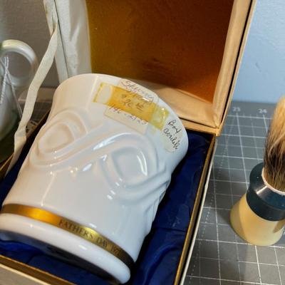 Lot of Shaving Mugs & Brushes