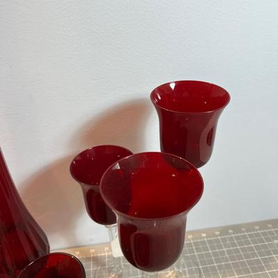 The Fabulous RED Glass Lot 