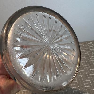 Singel Antique Vase Lead Crystal 