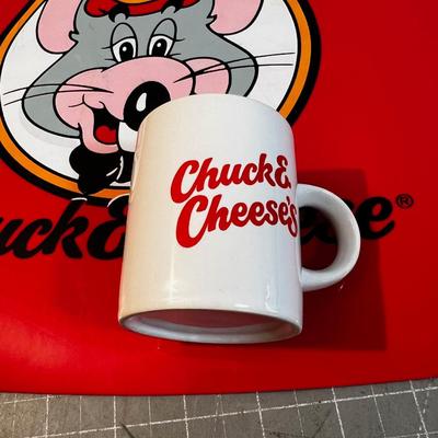 Chuck E Cheese Place Mat and Cup