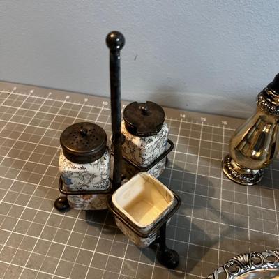 Interesting Unique Silver Plated Serving Wear