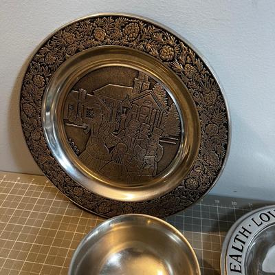 Pewter Mixed Lot 7 Pieces. 