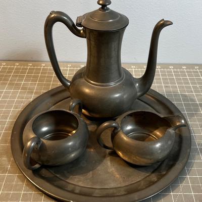 Pewter Tea Set 