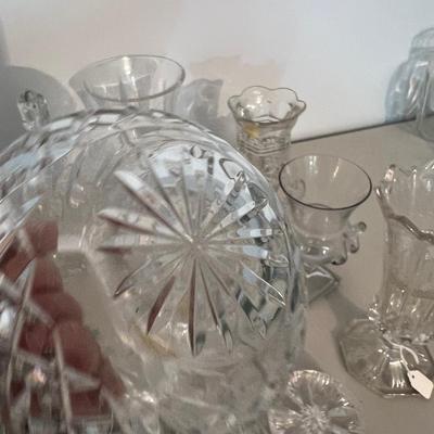 Huge Lot of Cut Glass Crystal, Quality Level