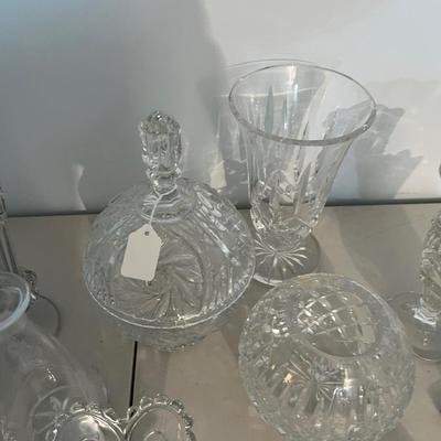 Huge Lot of Cut Glass Crystal, Quality Level