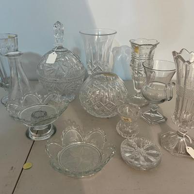 Huge Lot of Cut Glass Crystal, Quality Level