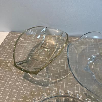 More Clear Serving Ware - Platters and Such! 