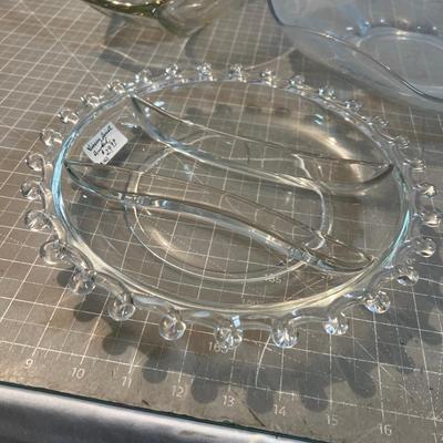 More Clear Serving Ware - Platters and Such! 
