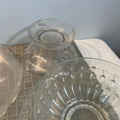 More Clear Serving Ware - Platters and Such! 